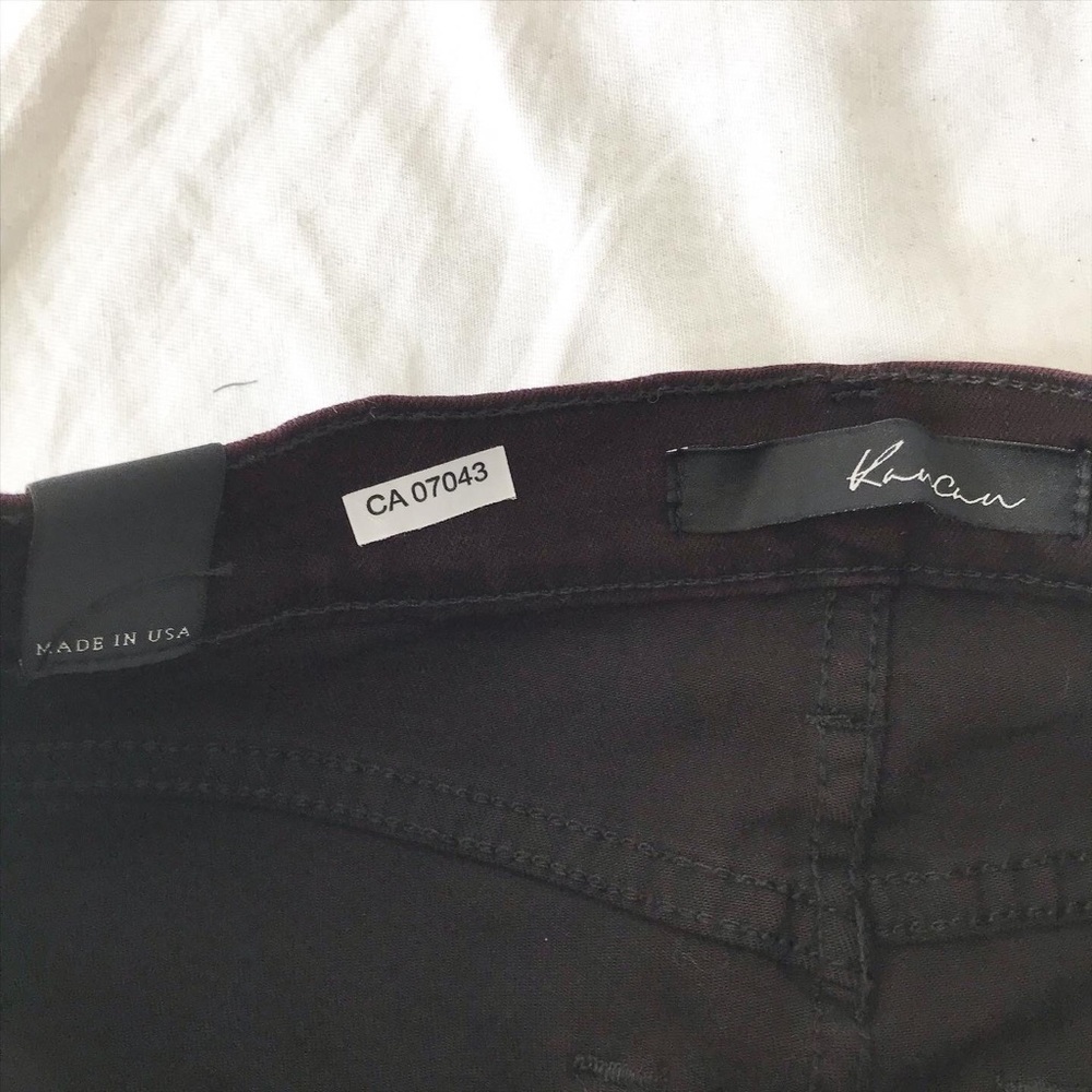 Kancan wine skinny jegging jeans (flaw) Size 23 - Picture 9 of 12